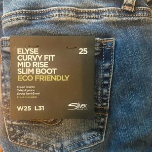 Silver jeans Elyse midrise slim boot